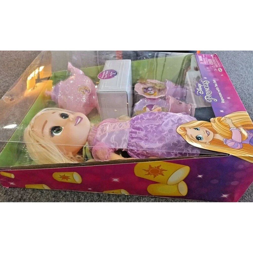 Disney Princess Rapunzel with Tea Set - Princess Tea Time for 2 - New 2020